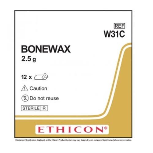 Bone Wax Needleless Sutures 2.5g Natural - Box (12)