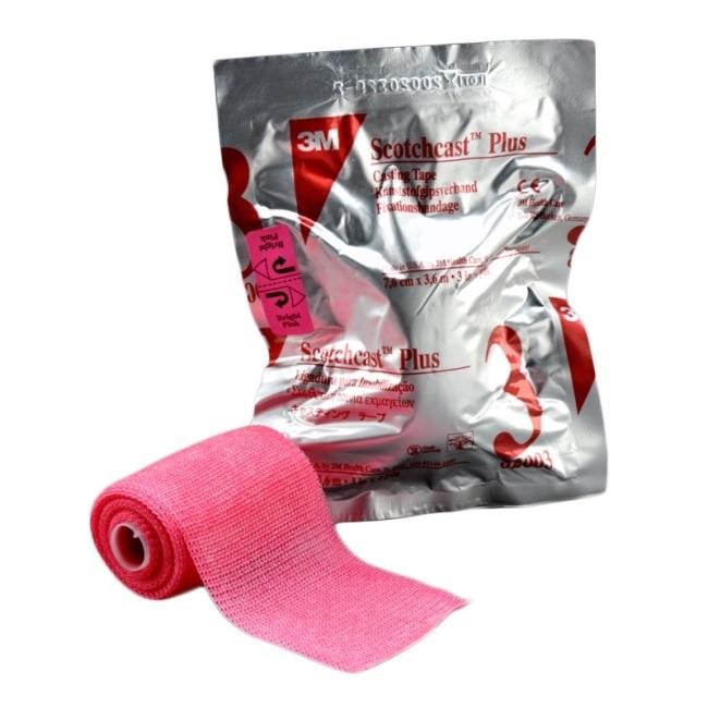 3M Scotchcast Synthetic Casting Tape Red 50mm x 3.6m - Box (10)