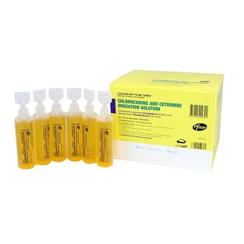 Chlorhexidine 0.05% Cetrimide 0.5% 30mL - Box (30) (F000117435)
