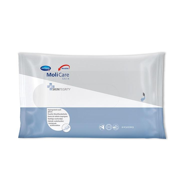MoliCare Skin Wash Gloves (995056) - Pack (8)