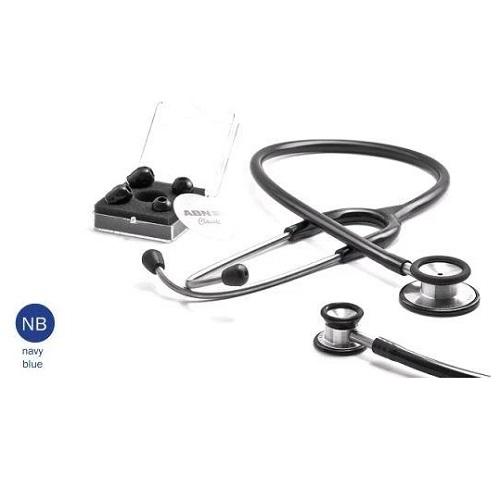 ABN Classic Adult Dual Head Stethoscope Navy Blue (417)