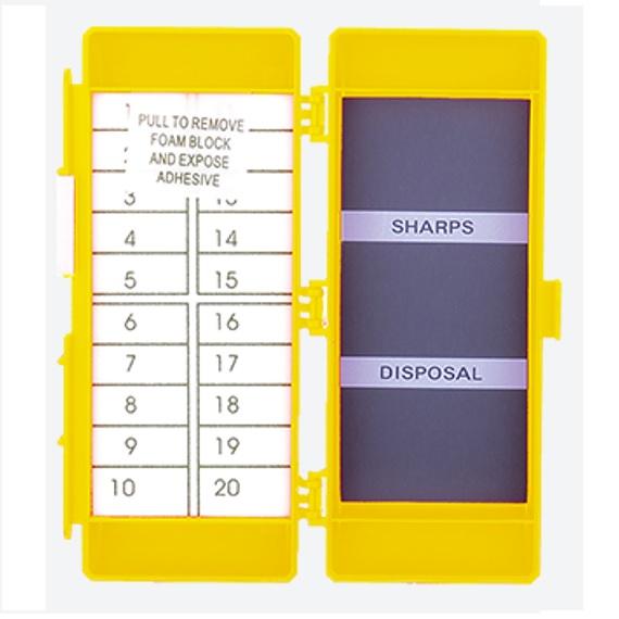 Needle Counter 20CT Foam Magnetic - Pack (80)