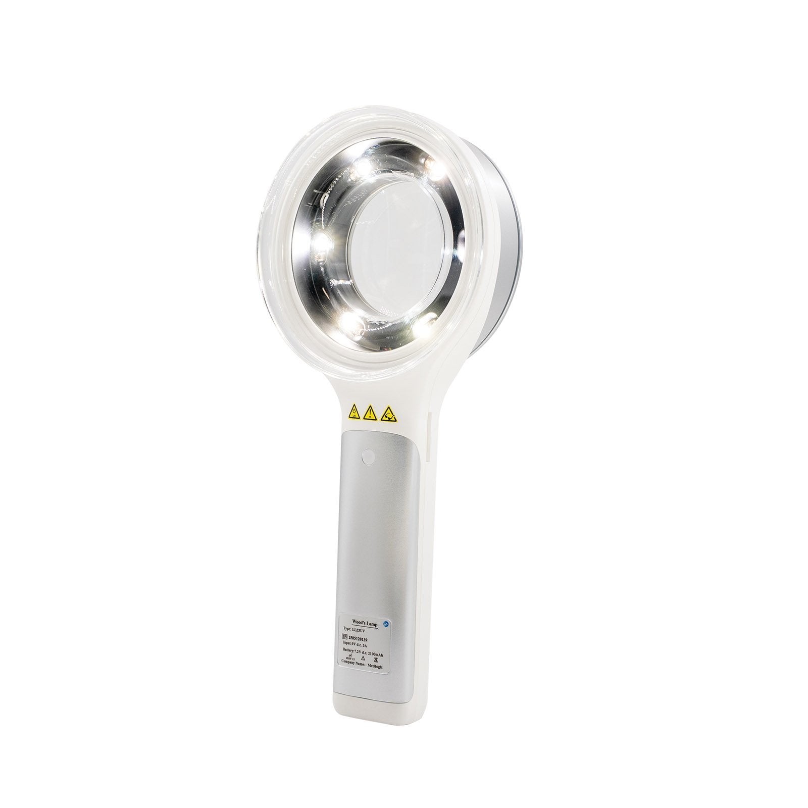 LOGILUX Hand Held Magnifying Light with UV