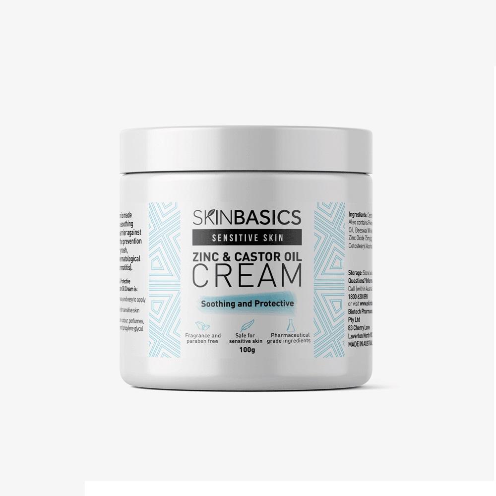Skin Basic Zinc & Castor Oil Cream 100g - Each
