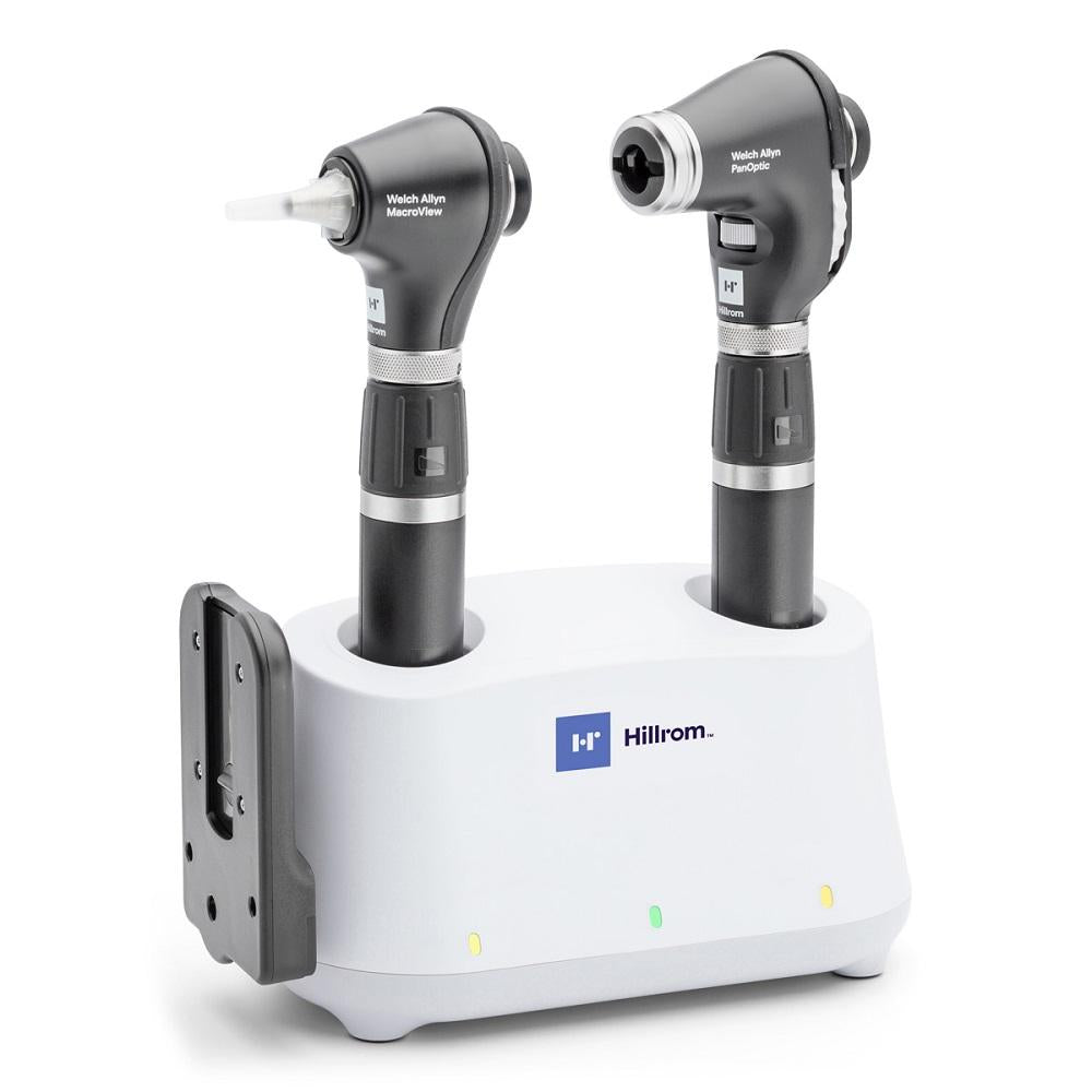 WELCH ALLYN Desk Set PanOptic Plus, Macroview iExaminer Plus, 2 x Li-ion Plus USB-C