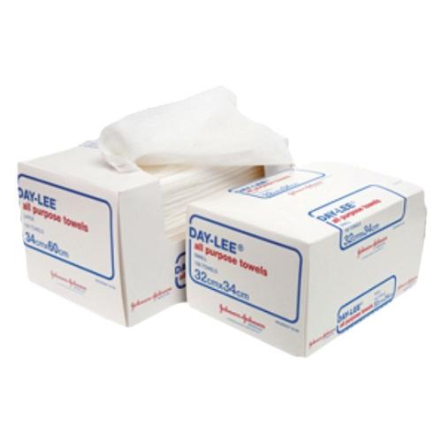 Day-Lee Towels 34cm x 60 - Box (100) Johnson & Johnson