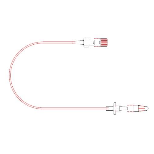Tuta Extension Set 25cm Tube M/F - EACH