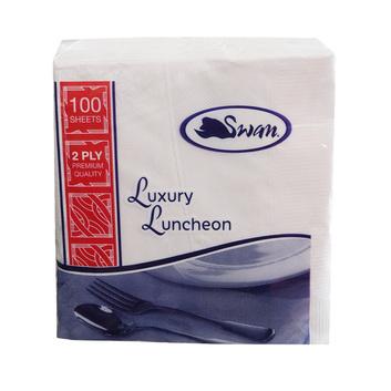 Napkin 2 Ply 1/4 Fold White - Carton (2000)