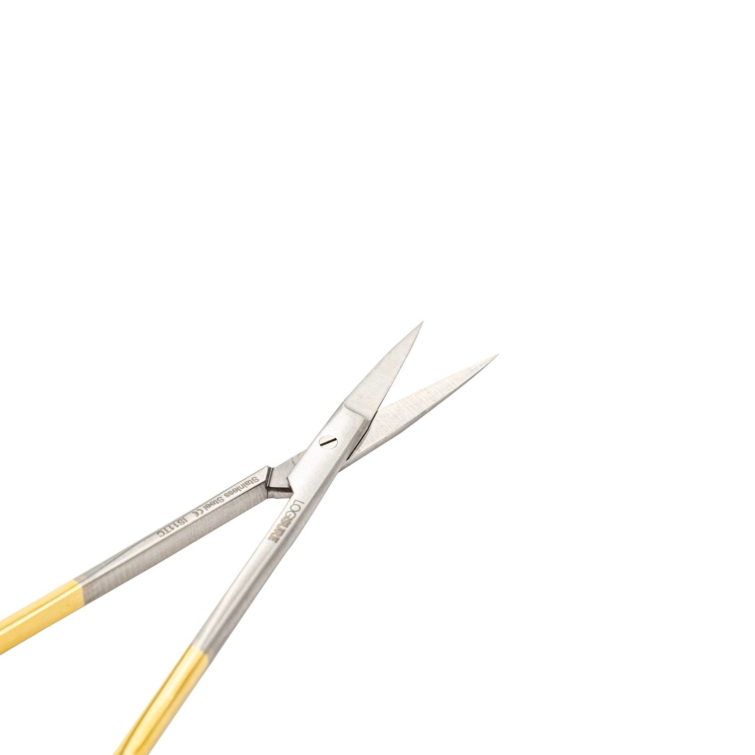 LOGISURE Iris Scissors Tungsten Carbide 11cm Straight