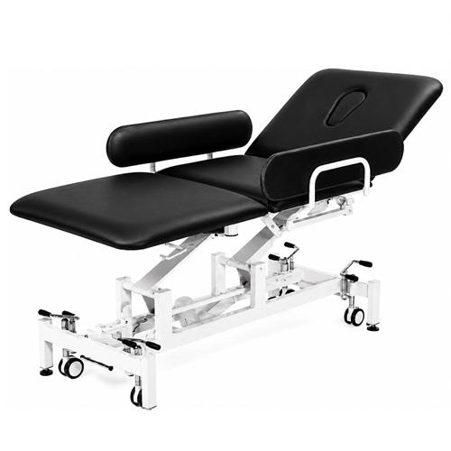 Side Rail Set for LOGIFORM Deluxe/Ultrasound/Cardiology Treatment Tables Black 90cm