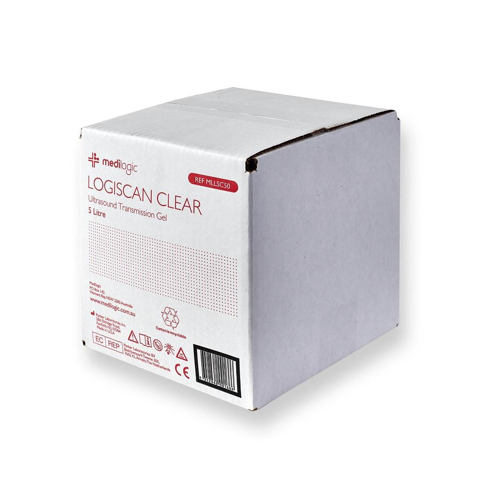 LOGISCAN Ultrasound Gel 5L Clear - Each