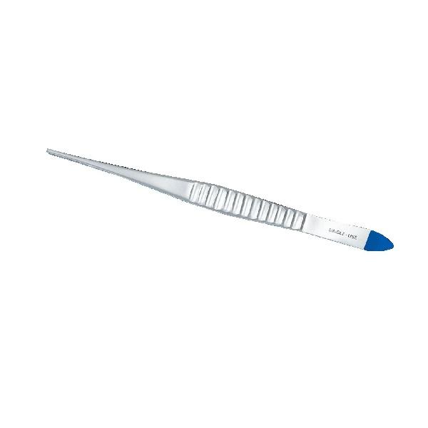 Disposable St Gillies Tissue Forceps 1:2 Teeth 15cm Sterile  - Each