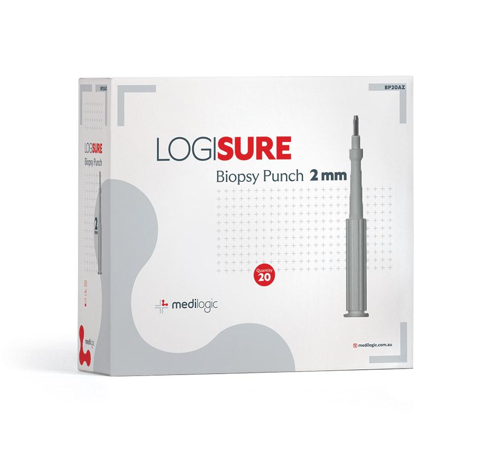LOGISURE Biopsy Punch 2mm - Box (20)