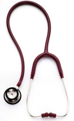 WELCH ALLYN Adult Professional Stethoscope Double Head - Burgundy