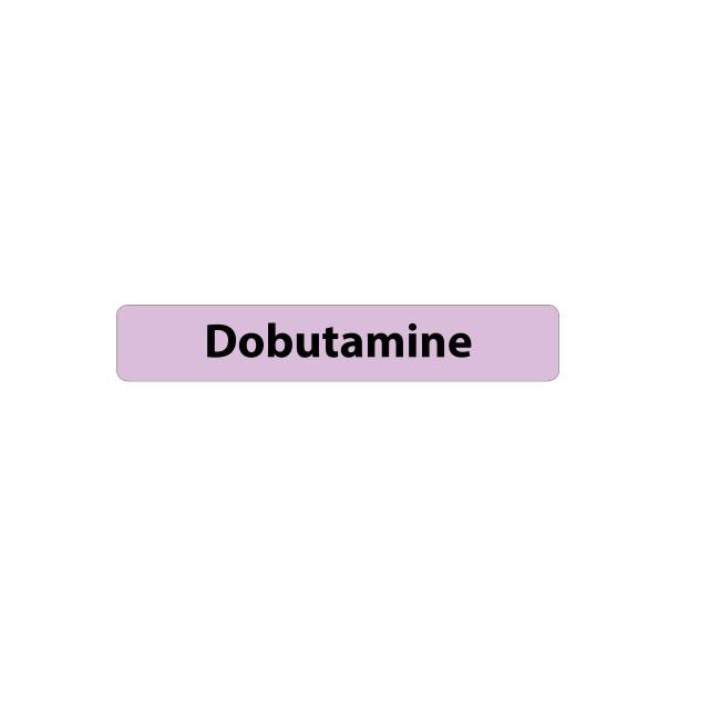 Labels - Dobutamine - 12mm x 68mm - Roll (250)