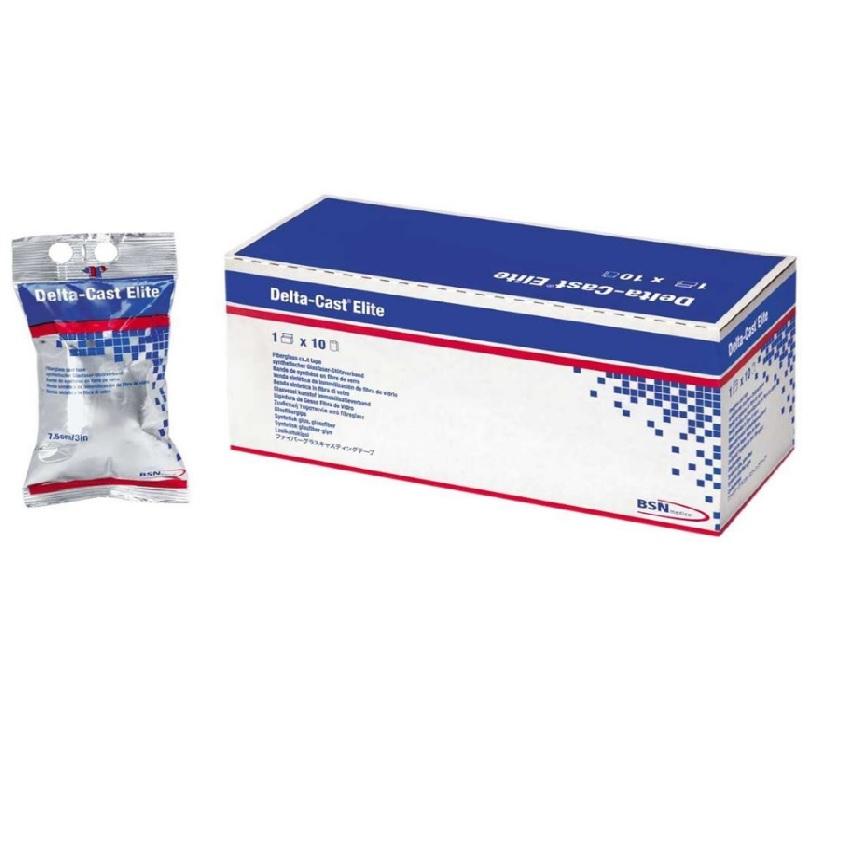 DELTA-CAST Elite 7.5cm x 3.6m Pink (Polyester Casting Tape) - Box (10)