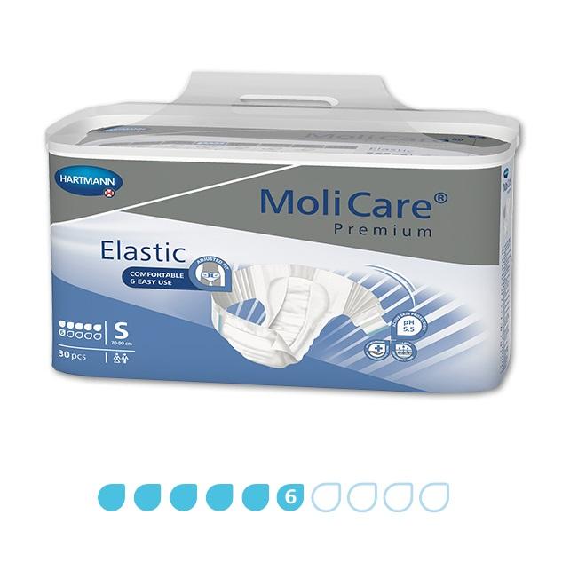 MoliCare Premium Elastic Slip Small, 6 Drops - Pack (30)