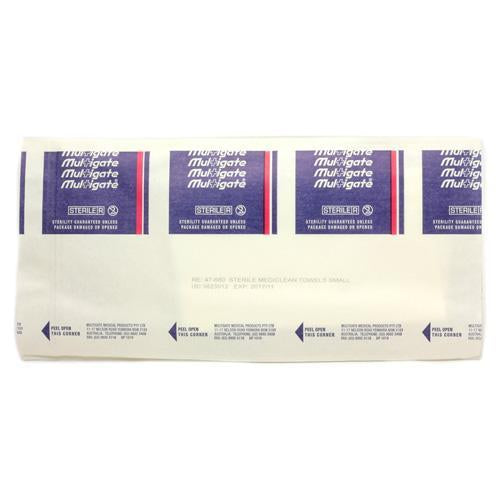 Mediclean Towel Small 35x30cm Sterile - Each