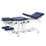 Fixed Height Chiropractic Table Navy Blue