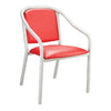 Sara 200 Chair - Powdercoated Frame with Vinyl Upholstery - Stackable