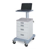 Viva IT Equipment Cart - 2 Shelf 4 Drawers W500mm x D610mm x H1350mm (GC1140)