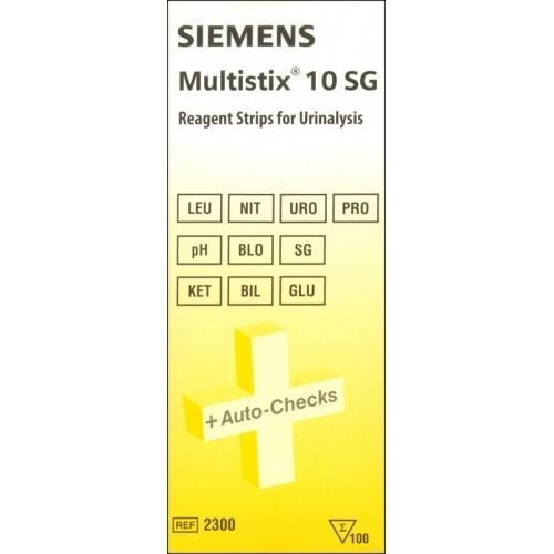 Multistix Urinalysis Test Strips 10SG - Box (100)